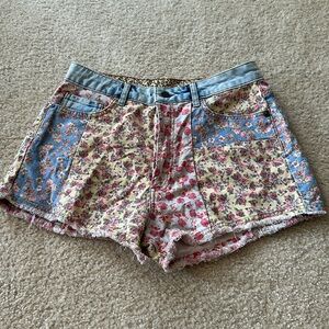 Farm Rio for Anthropologie floral Short size 30!